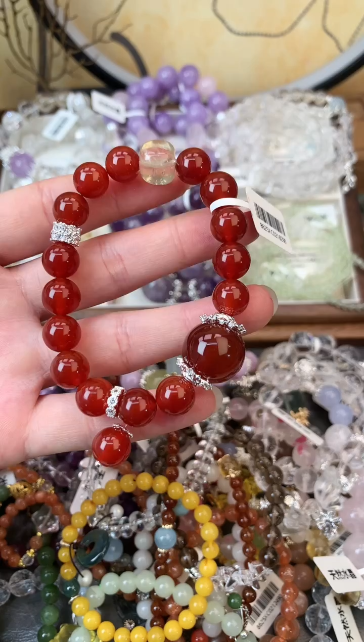 【闪购商品】玛瑙手饰未镶嵌181手串