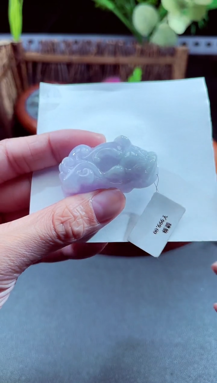 翡翠未镶嵌挂件翡翠