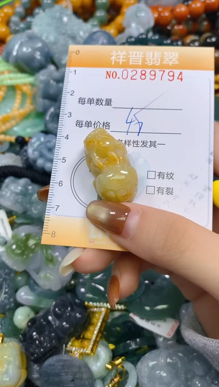 颈饰未镶嵌翡翠闪购0289794