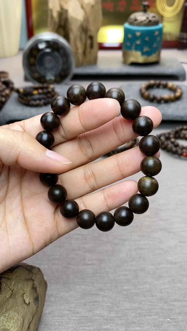 【闪购商品】沉香手串顺化紫棋楠10单圈C