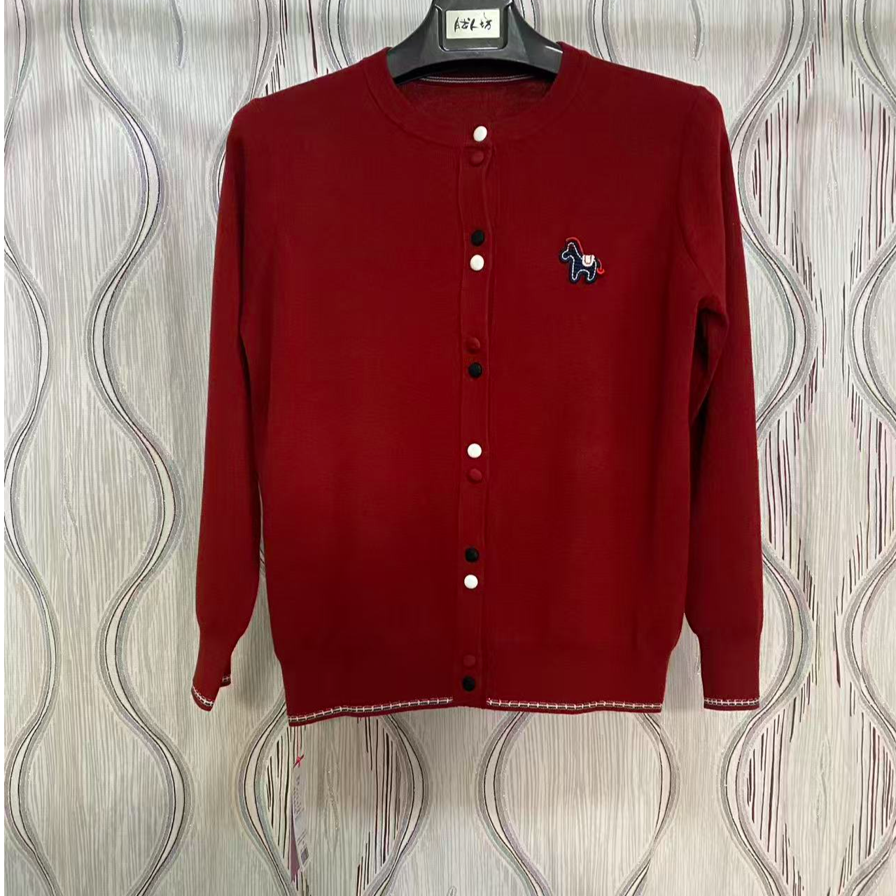 （新）胖人坊大码女装毛衫0441 衣长61 116