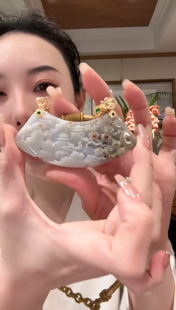 【闪购商品】翡翠颈饰未镶嵌国风