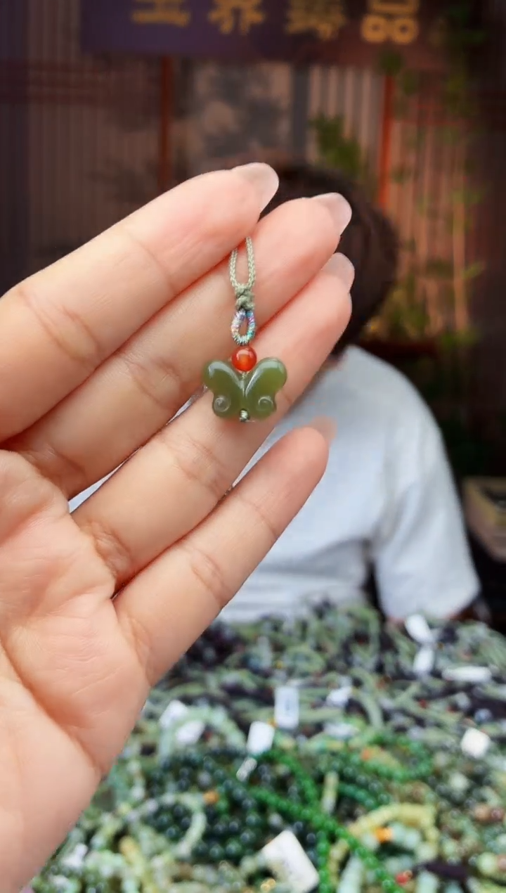 和田玉未镶嵌颈饰多样性发货拍一发一