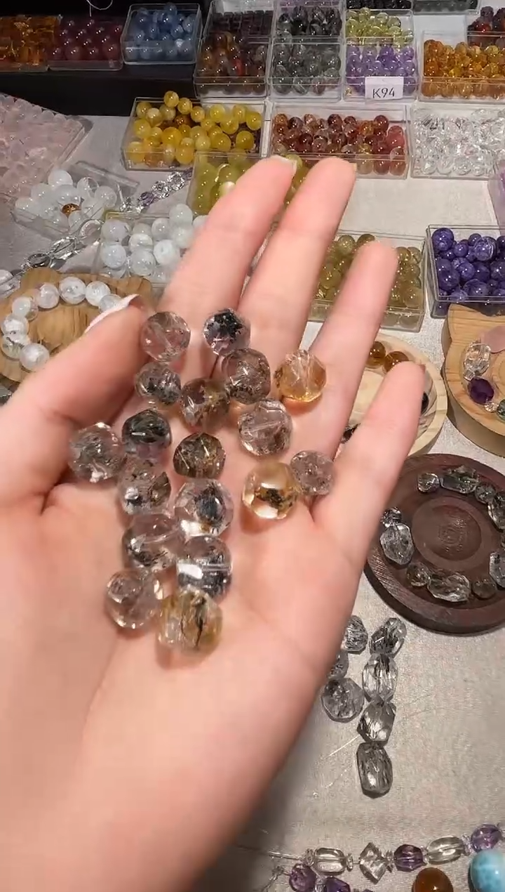 水晶手串未镶嵌C95闪灵暴力珠卡11+单颗