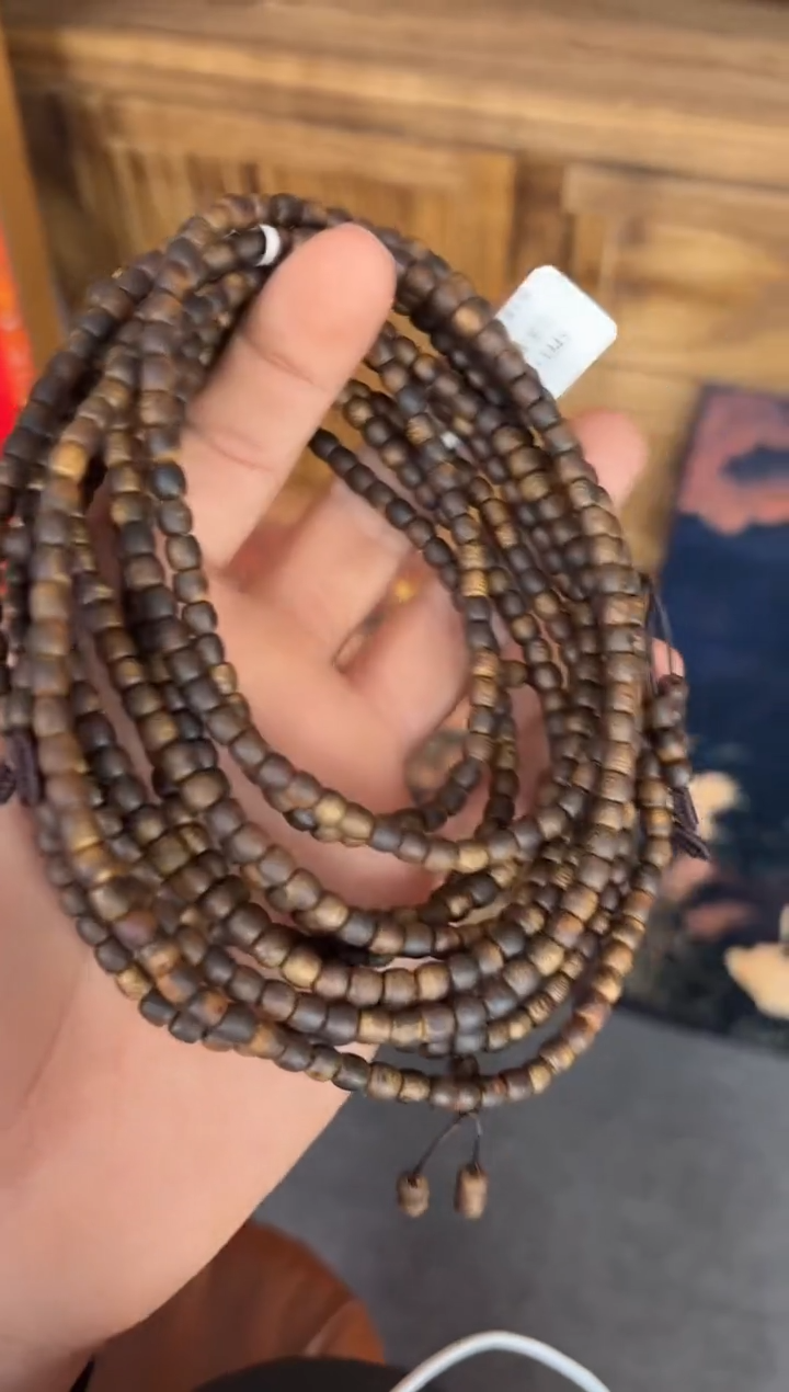 【闪购商品】沉香手串沉香鼓珠长串 多样性发其一 