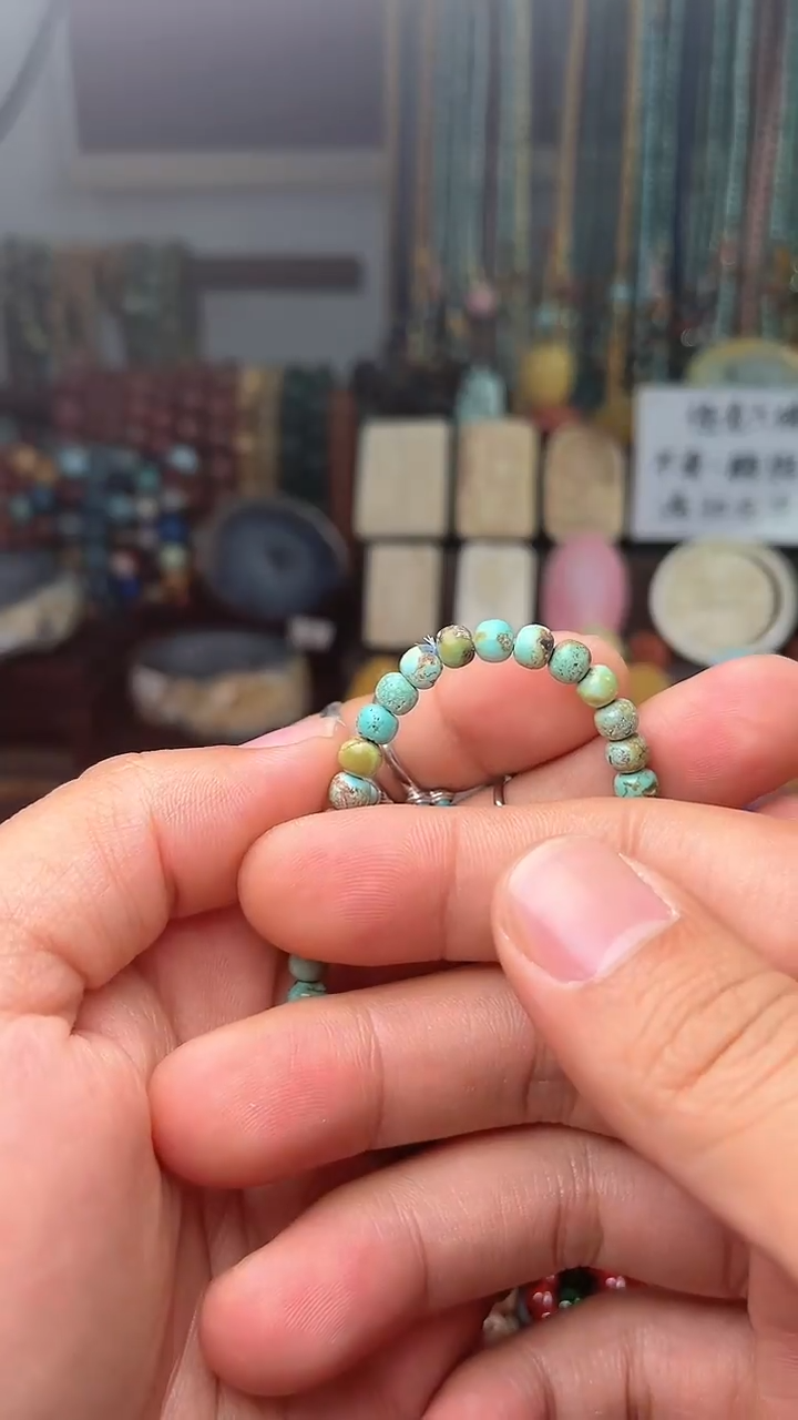 【闪购商品】翡翠手链未镶嵌(一物一件)0003795