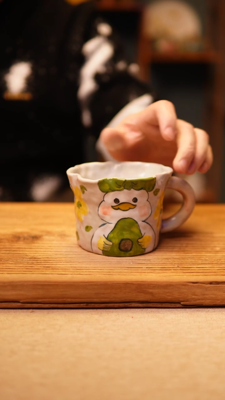 【闪购商品】@@陶园瓷舍@@纯手工手绘@高温釉下彩