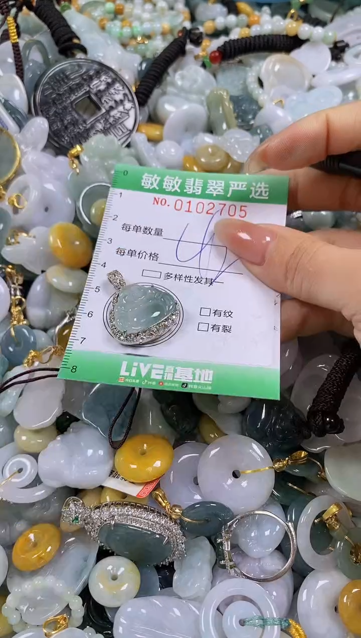 【闪购商品】翡翠颈饰未镶嵌闪购0102705