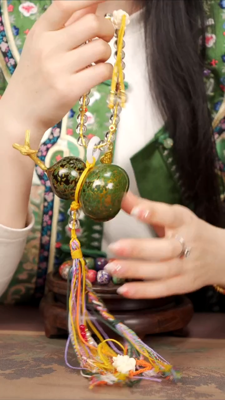 【闪购商品】208易林漆艺车挂小葫芦----168