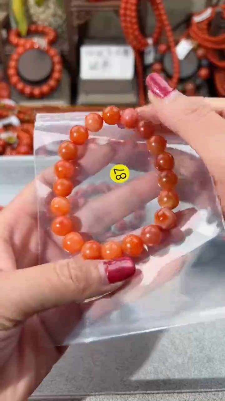 【闪购商品】南红玛瑙手串未镶嵌10