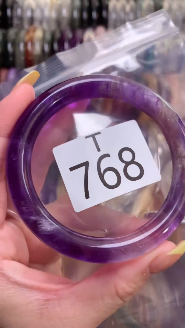 【闪购商品】水晶水晶手镯未镶嵌768-59