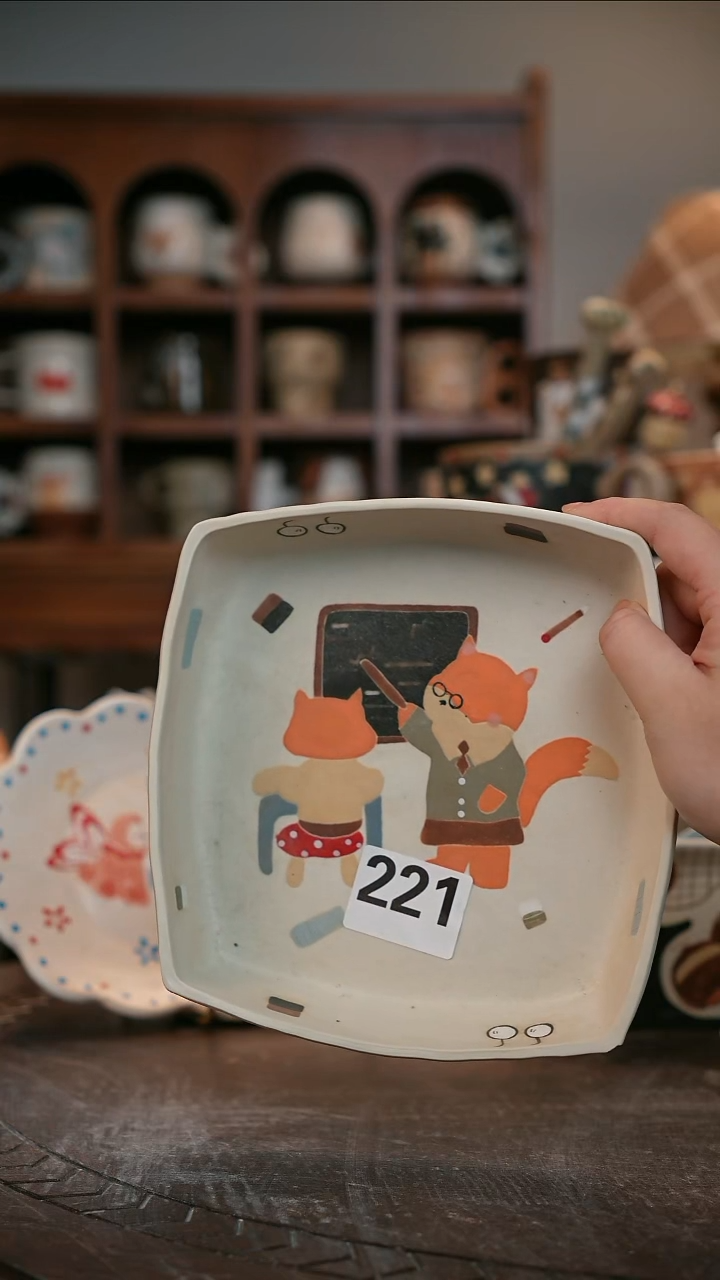 可爱川谷原创陶瓷12.13直播微瑕221