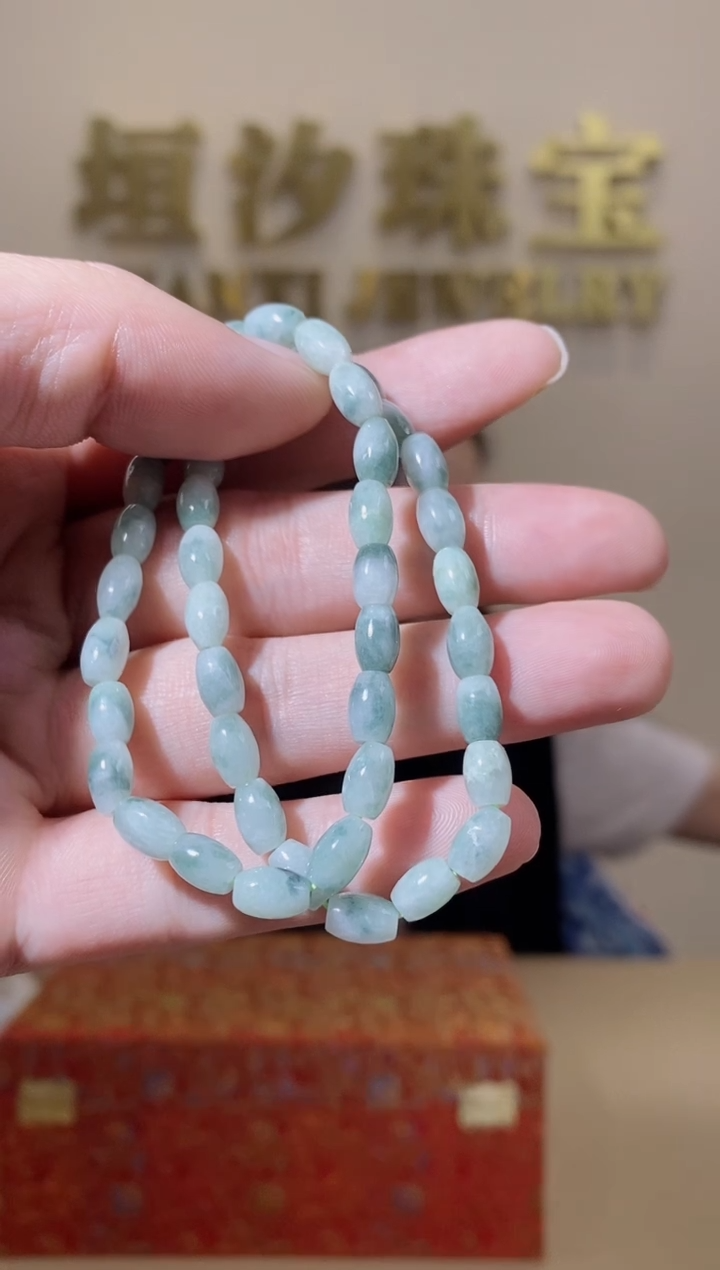 【闪购商品】翡翠颈饰未镶嵌天然A货翡翠手串（多样性发一） 
