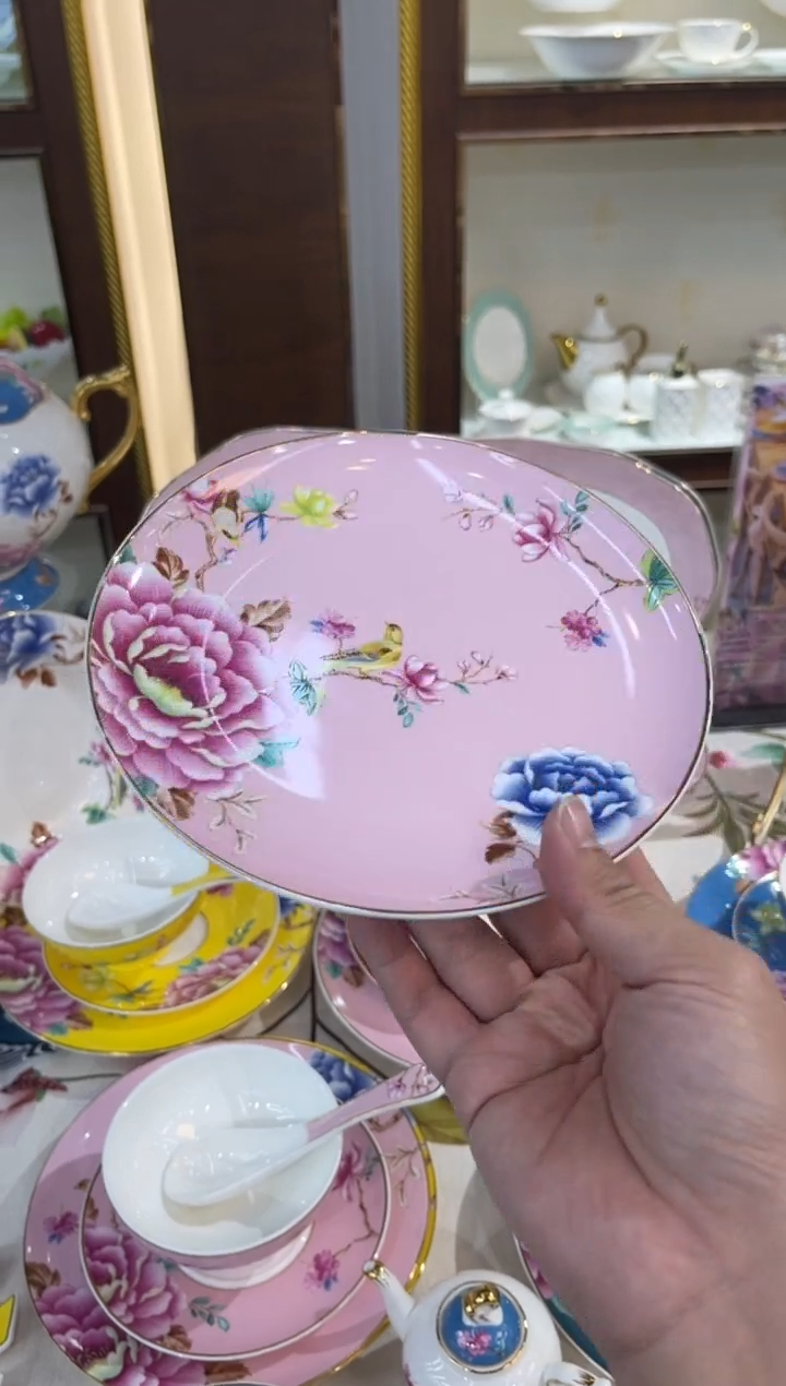 45%以上骨粉骨瓷7英寸盘