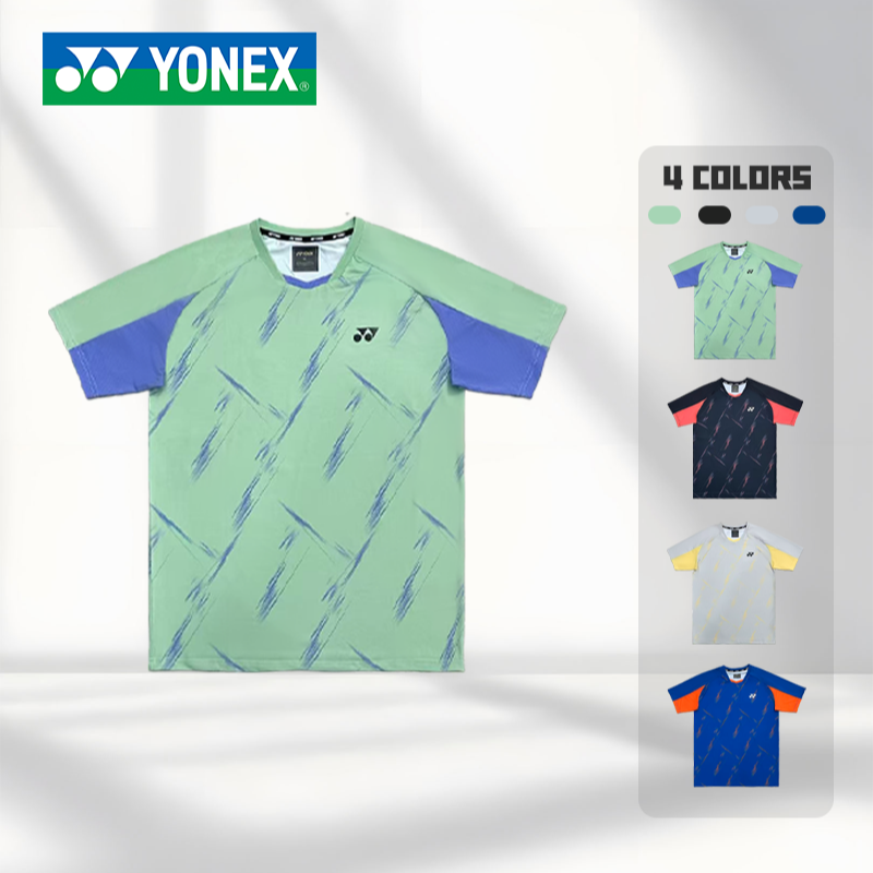 YONEX/尤尼克斯羽毛球服短袖速干透气运动T恤比赛训练队服-2948