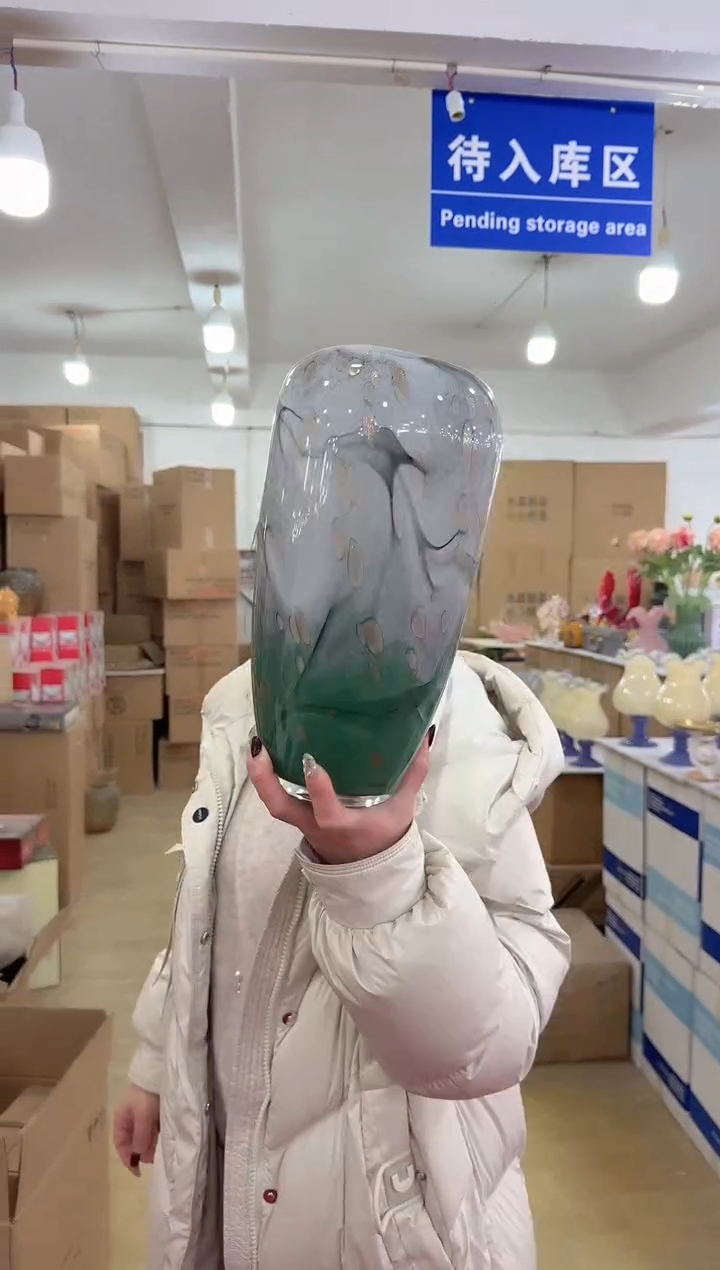 【闪购商品】无铅玻璃洛芙花器-m-早19