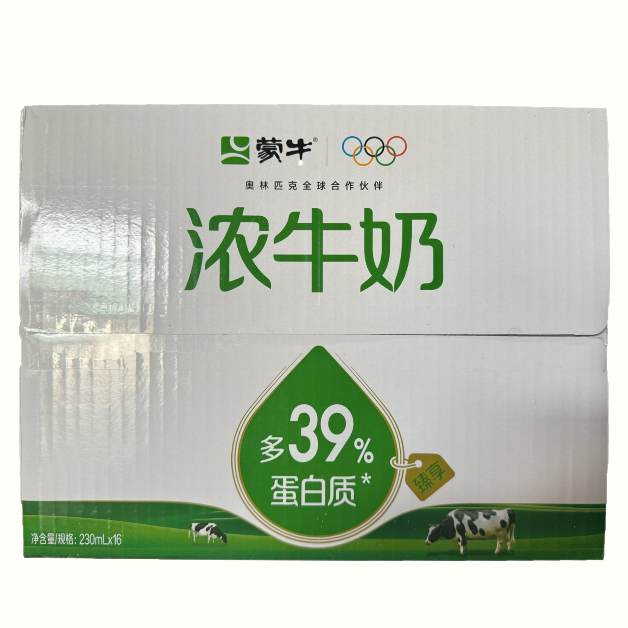 蒙牛臻享浓牛奶230ml*16袋