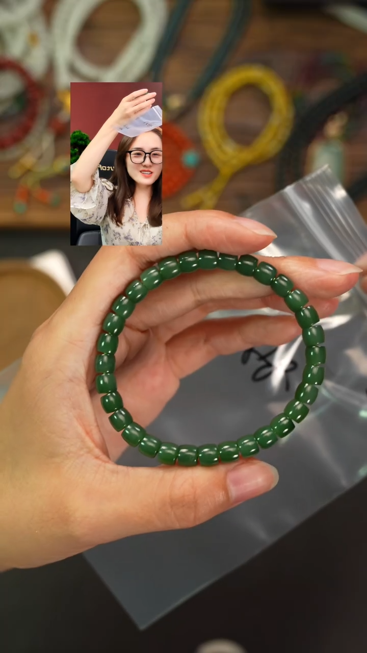 未镶嵌手串和田玉i*i遇见匠心品质回血