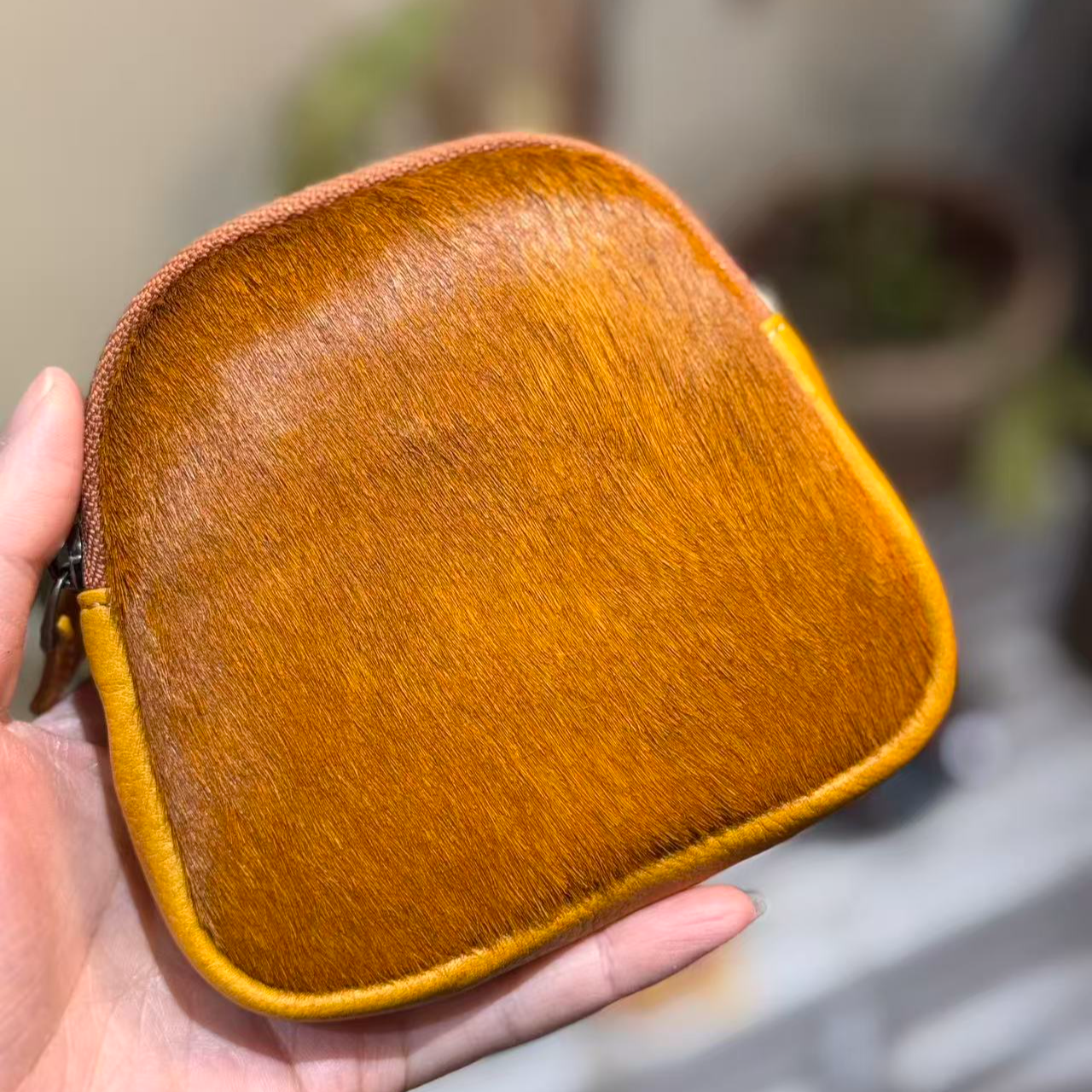 【毛毛收纳包】百搭可爱精致零钱包收纳包