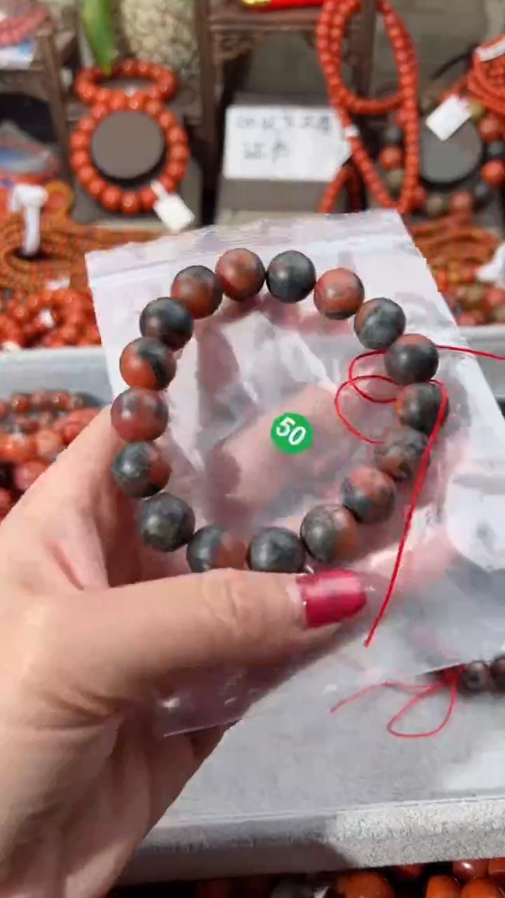 【闪购商品】南红玛瑙手串未镶嵌12