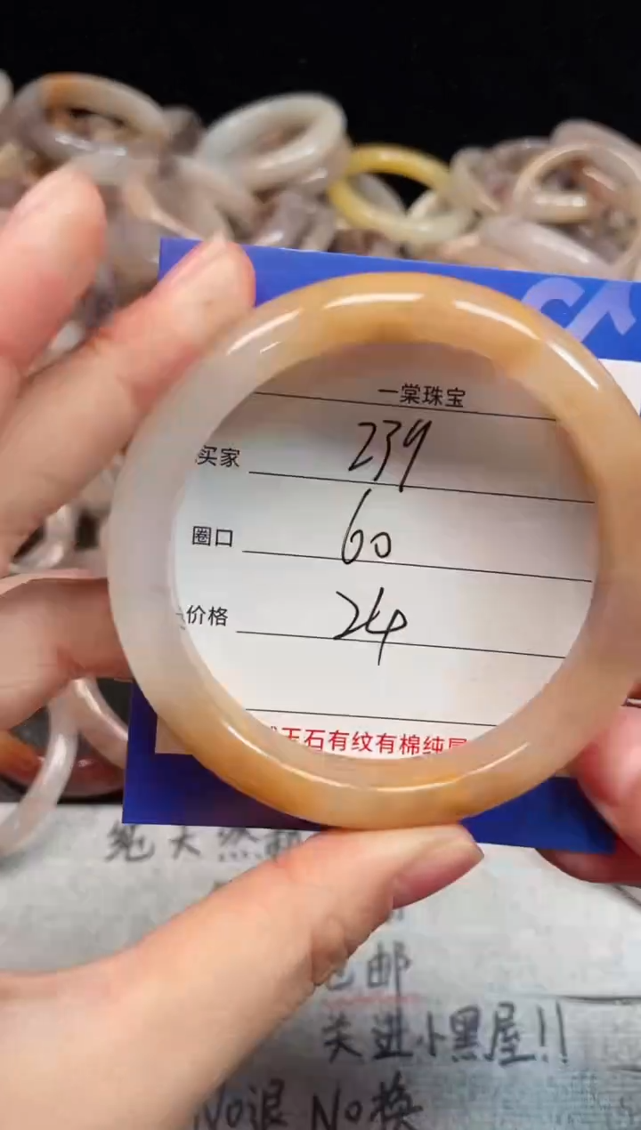 未镶嵌手镯石英质玉239