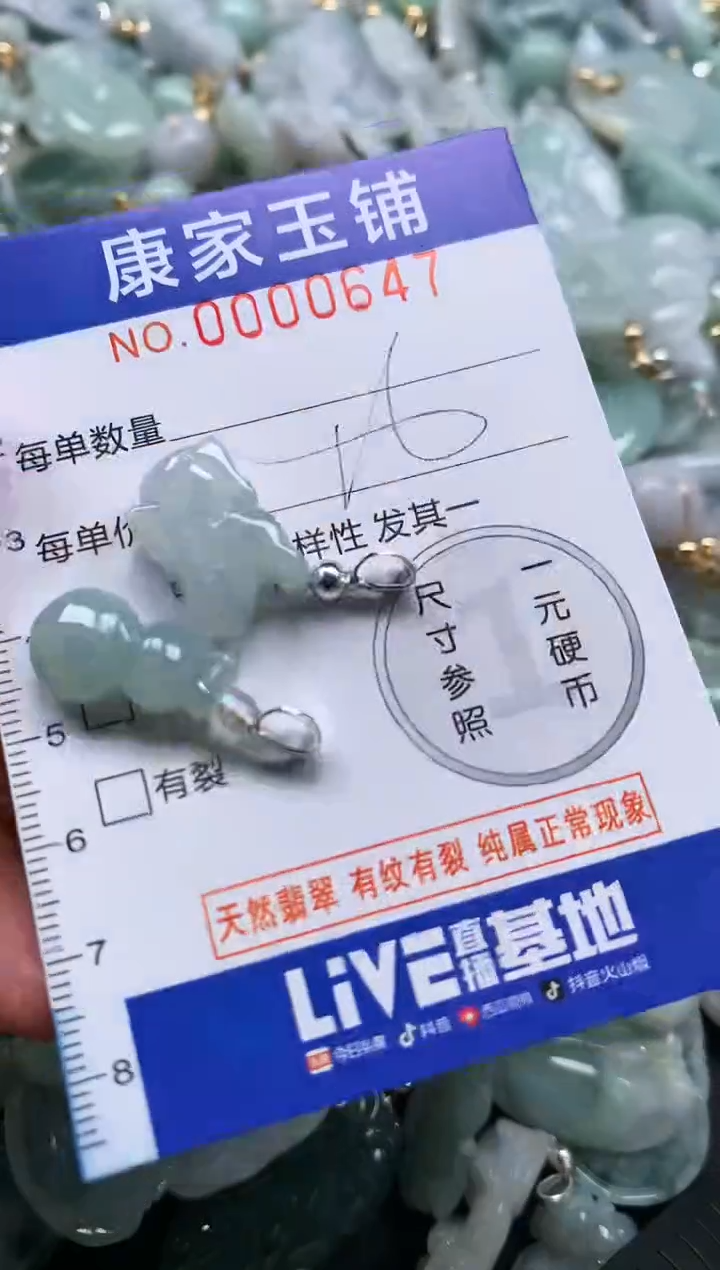 颈饰未镶嵌翡翠647