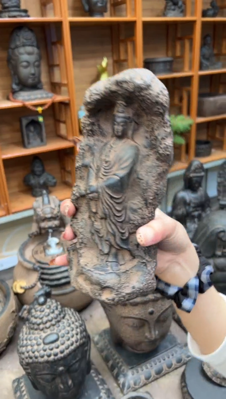 陶土【火山泥】普慈观音