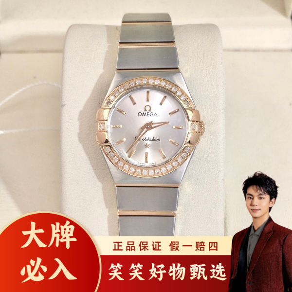 欧米茄/石英表/95新/表径24/S38250111001/250117LK0025