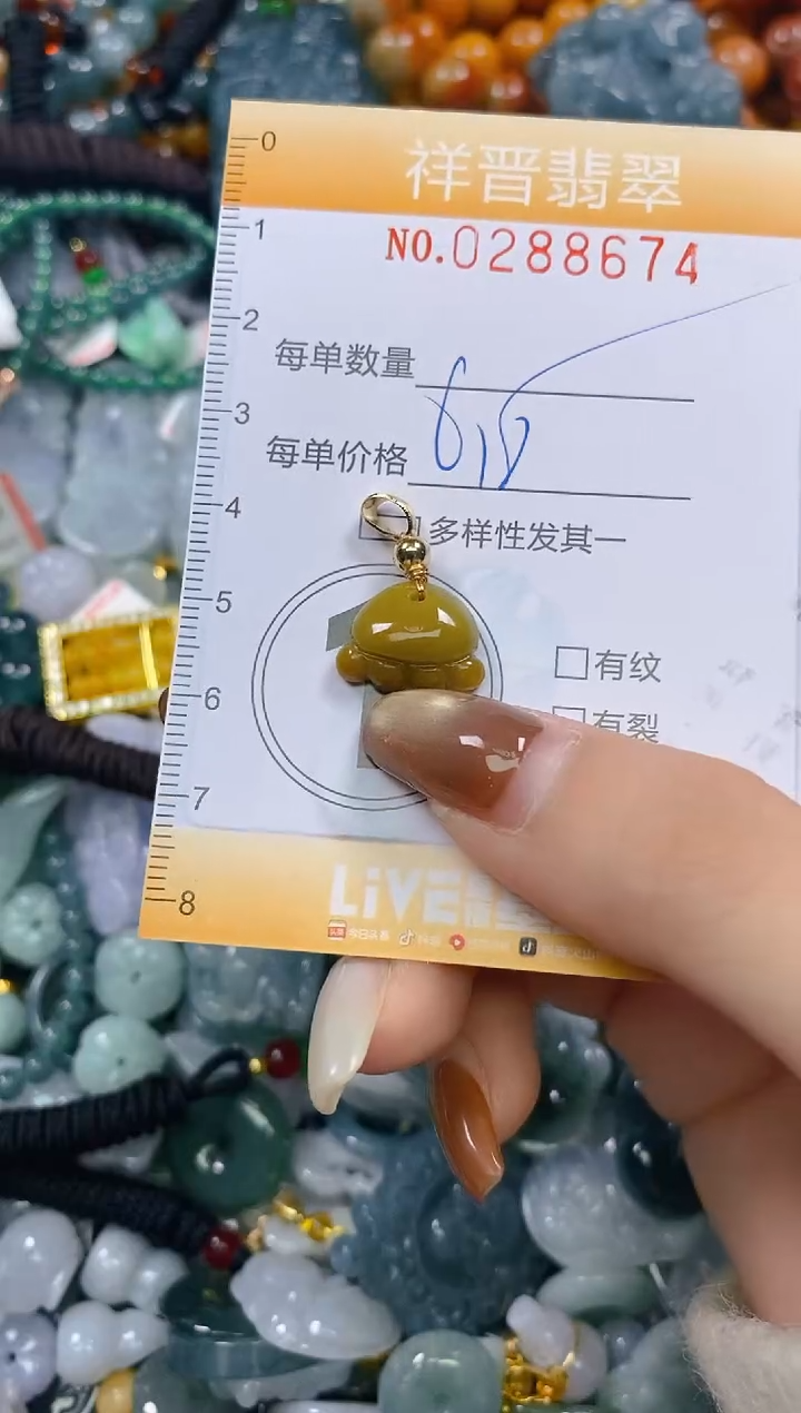 颈饰未镶嵌翡翠74