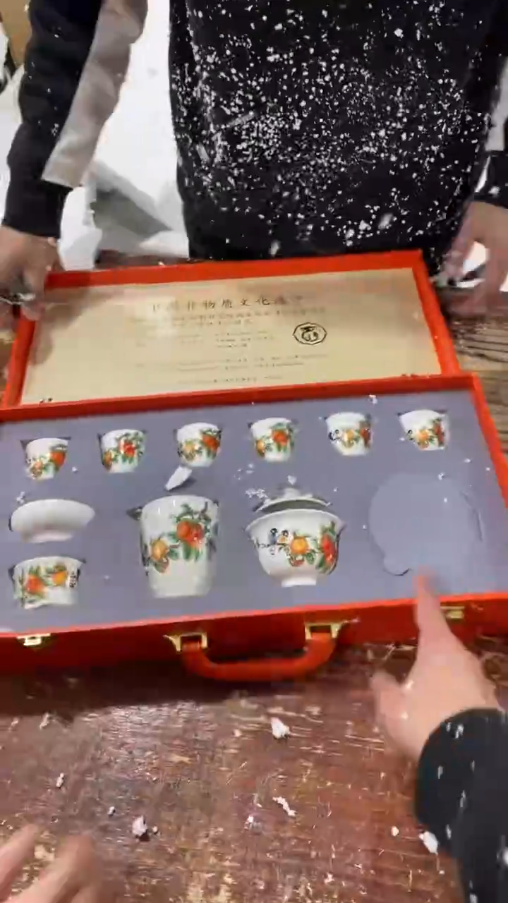 【闪购商品】瓷片黑马茶具严选链接@@LS