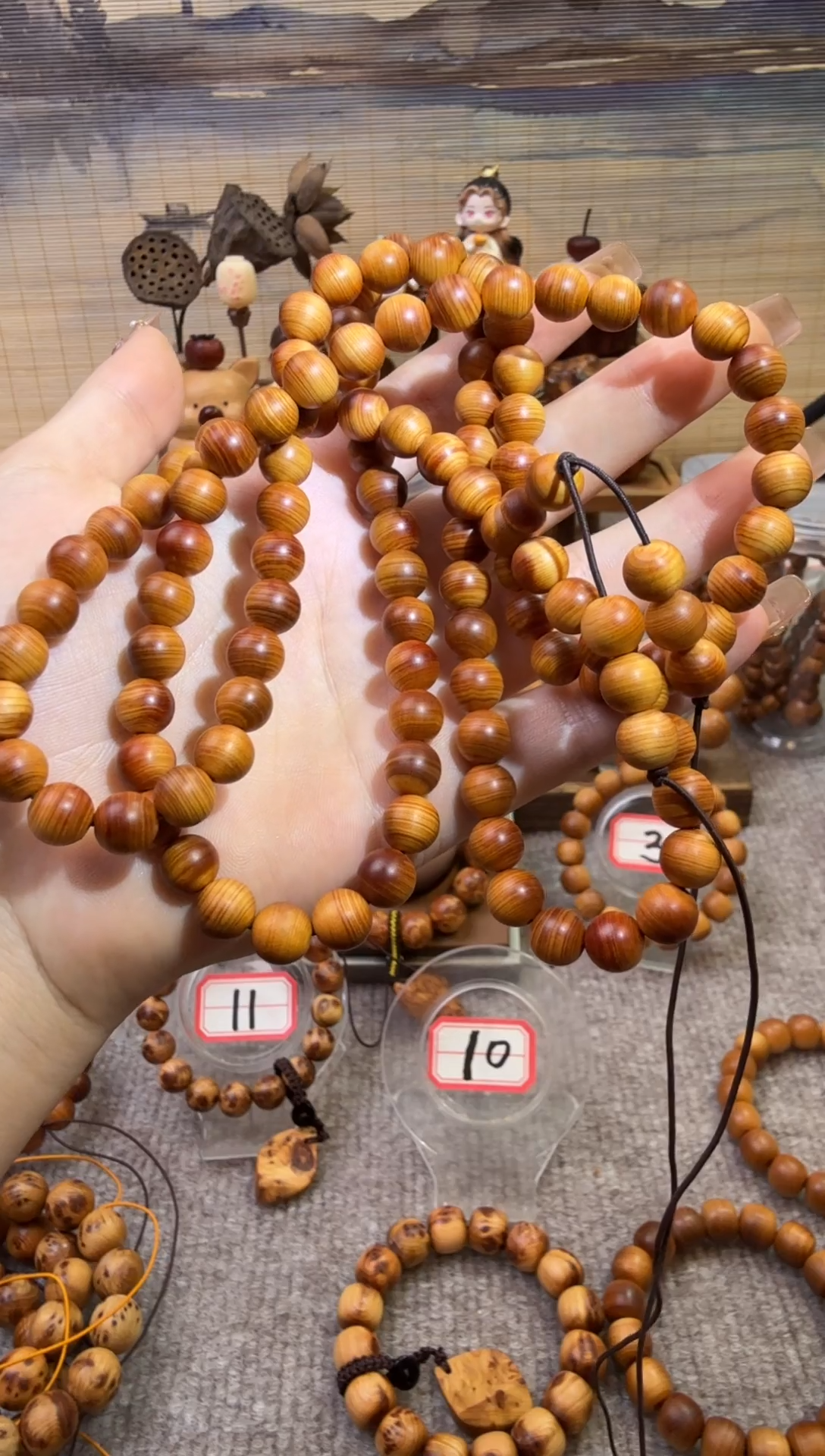 柏木（崖柏）0.8红油玉化108香味浓郁