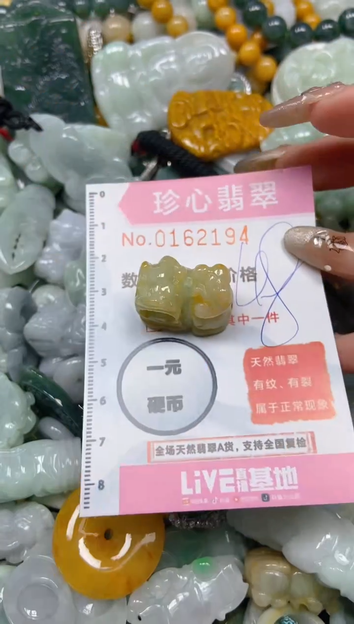 【闪购商品】翡翠颈饰未镶嵌闪购0162194多样性发其一