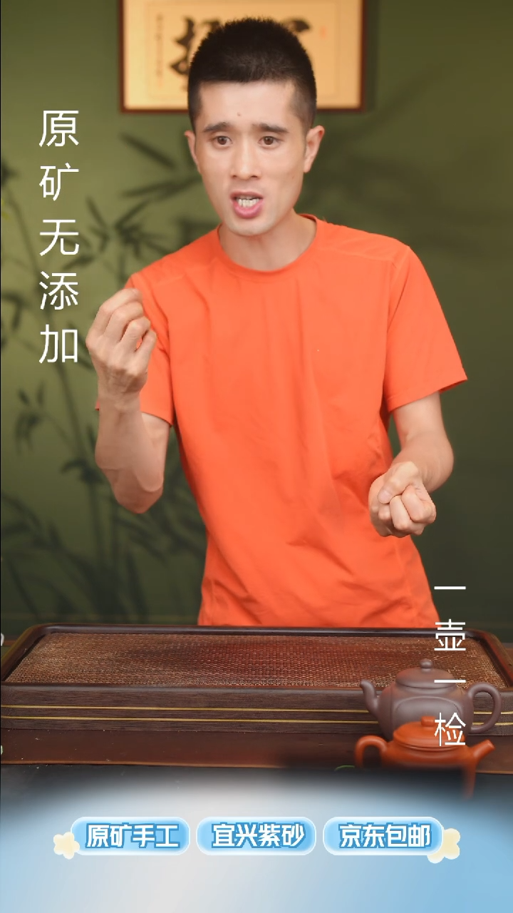 宜兴原矿无添加紫砂壶