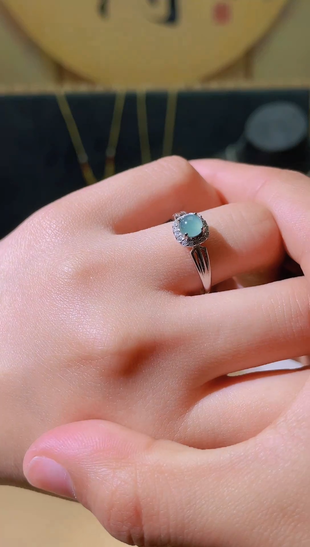 【闪购商品】翡翠戒指未镶嵌天然A货翡翠