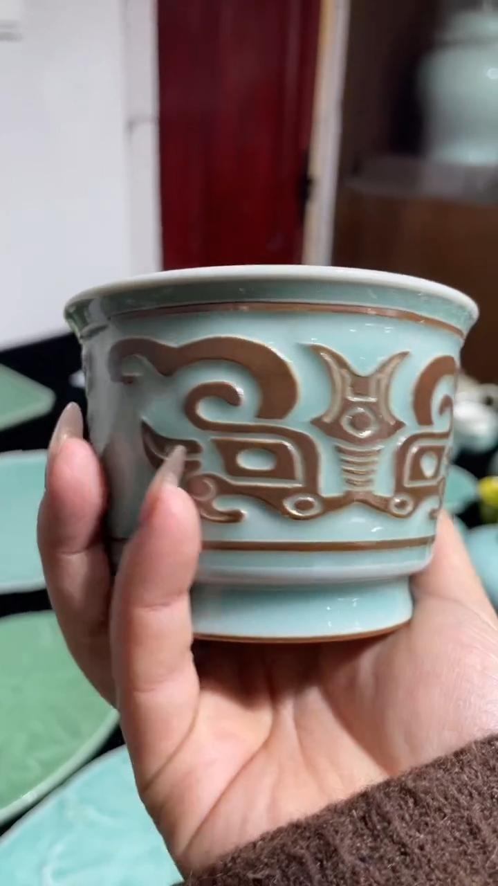 【闪购商品】特价福利 微瑕 慧仙青瓷