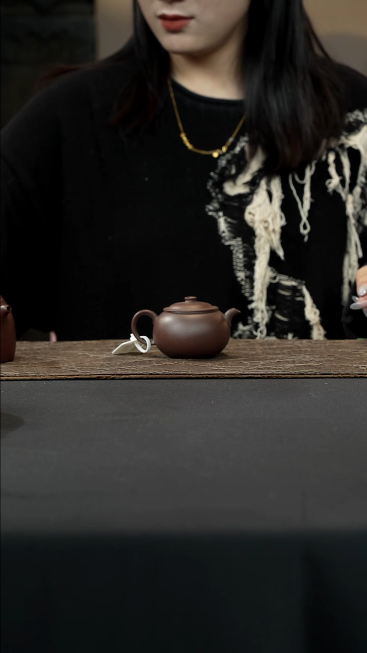 【闪购商品】紫砂茶壶天青泥月秋壶120cc