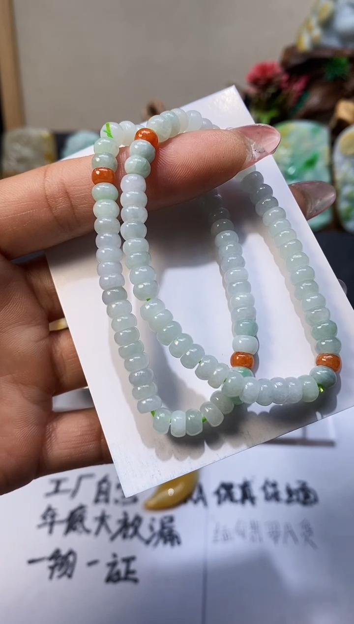 【闪购商品】翡翠颈饰未镶嵌A货翡翠多样性发一