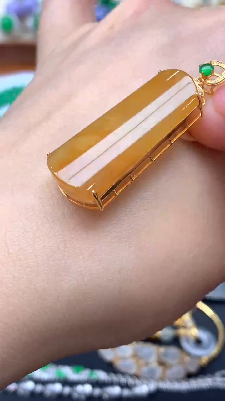 【闪购商品】翡翠颈饰未镶嵌323-天然翡翠