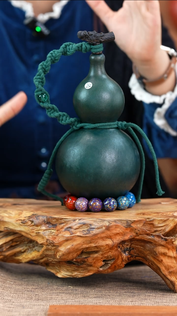 【闪购商品】264—光岳葫天然大漆酒葫芦不含漆珠