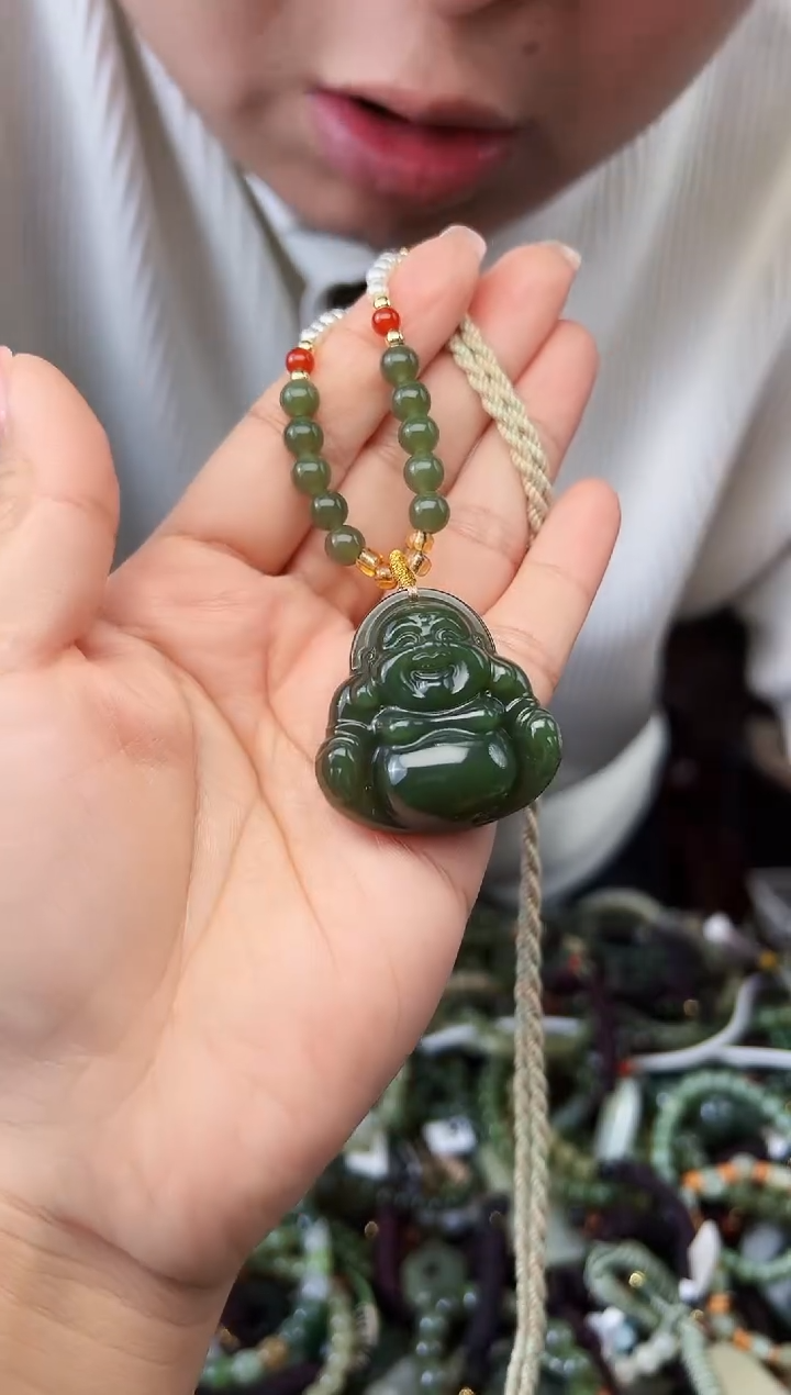 颈饰未镶嵌和田玉多样性发货拍一发一35