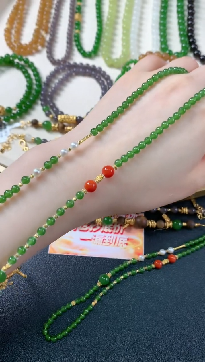 和田玉未镶嵌项链D93|1880