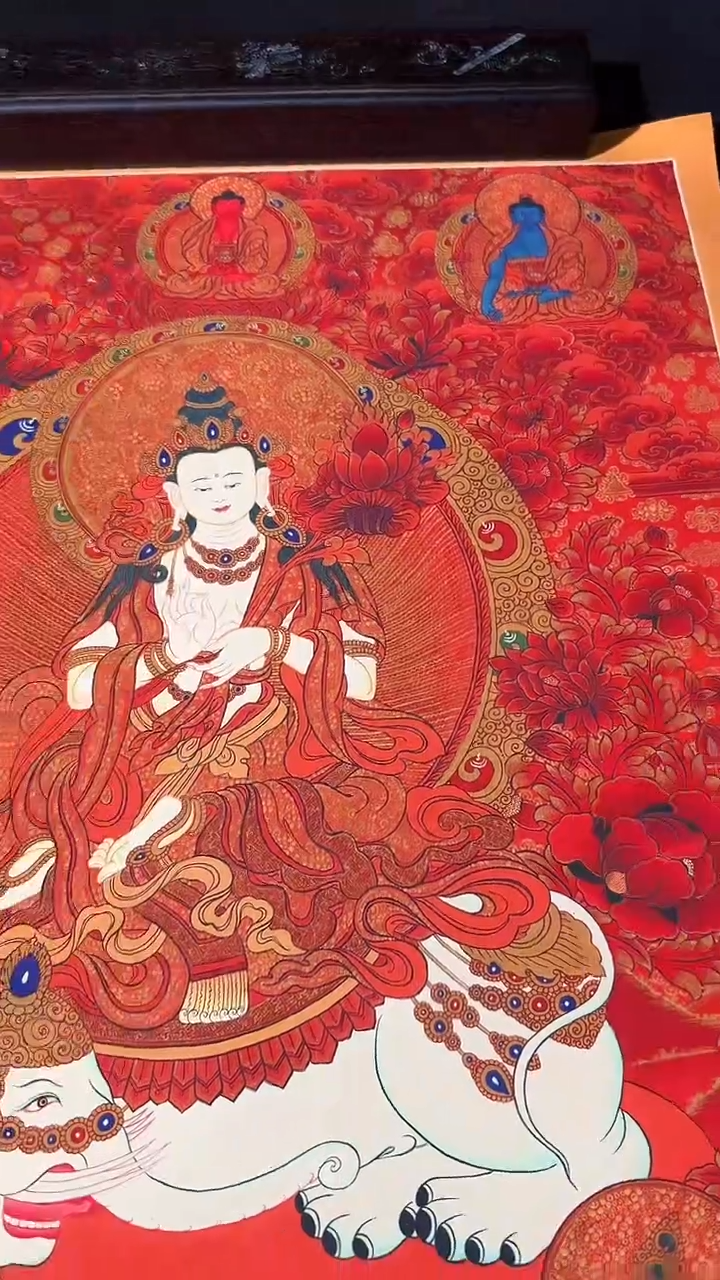 卷轴画藏式珍藏彩绘艺术馆172