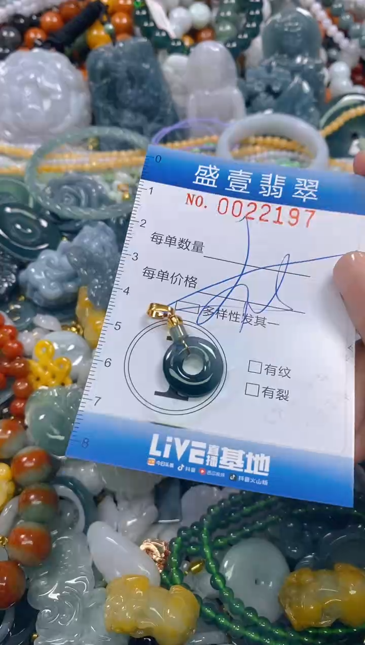 颈饰未镶嵌翡翠闪购0022197多样性发其一