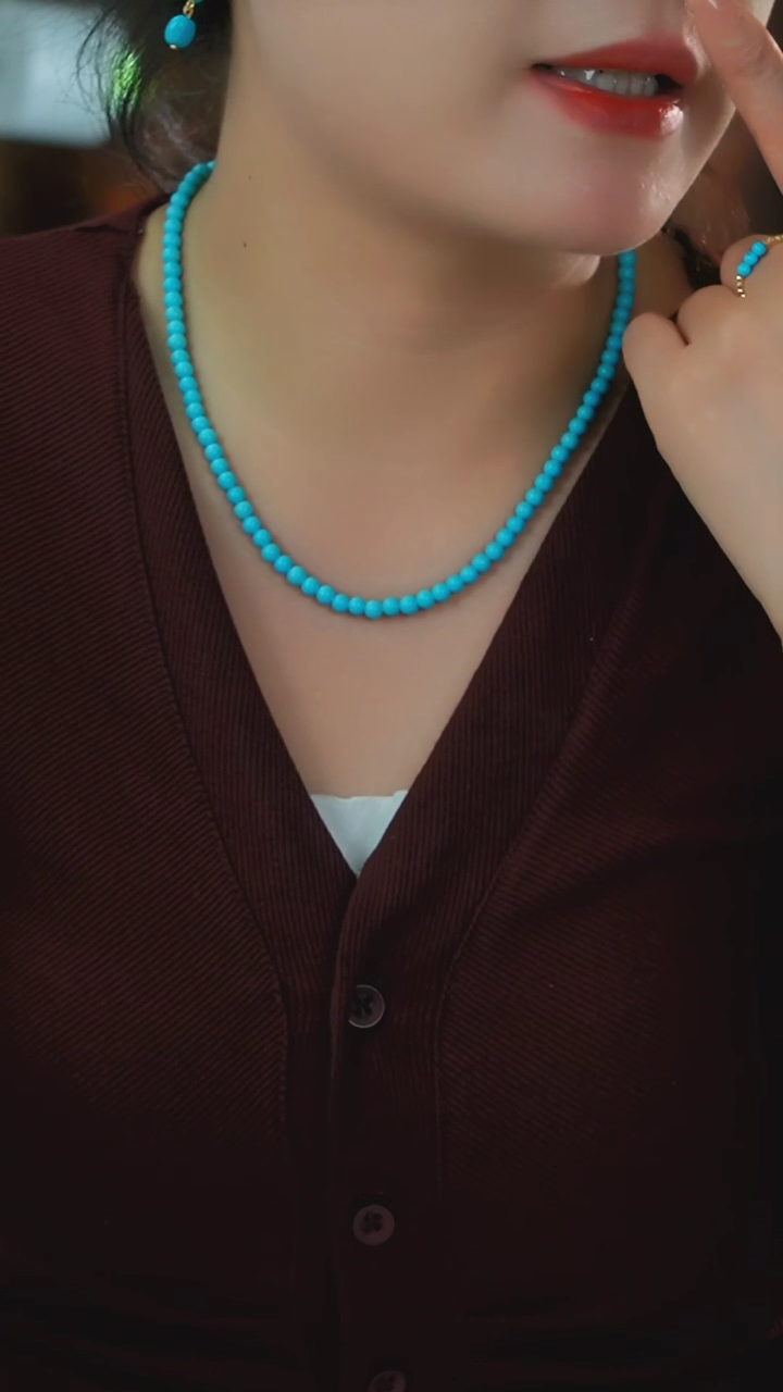 【闪购商品】绿松石项链未镶嵌多样性发一