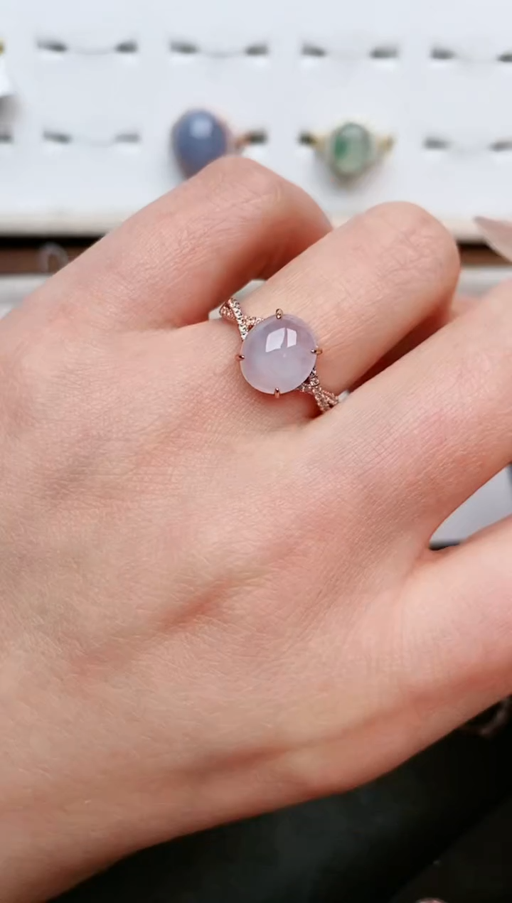 【闪购商品】翡翠戒指银S925镶嵌....