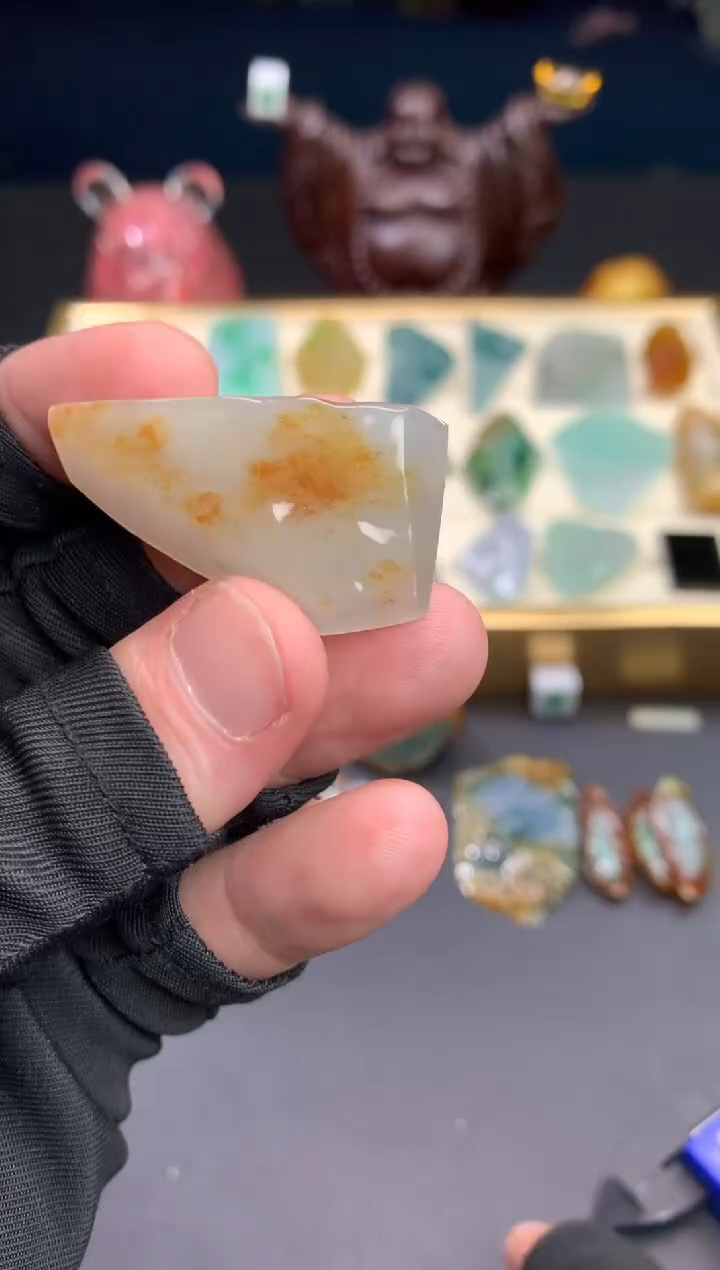 未镶嵌定制翡翠天然翡翠裸石（包工）