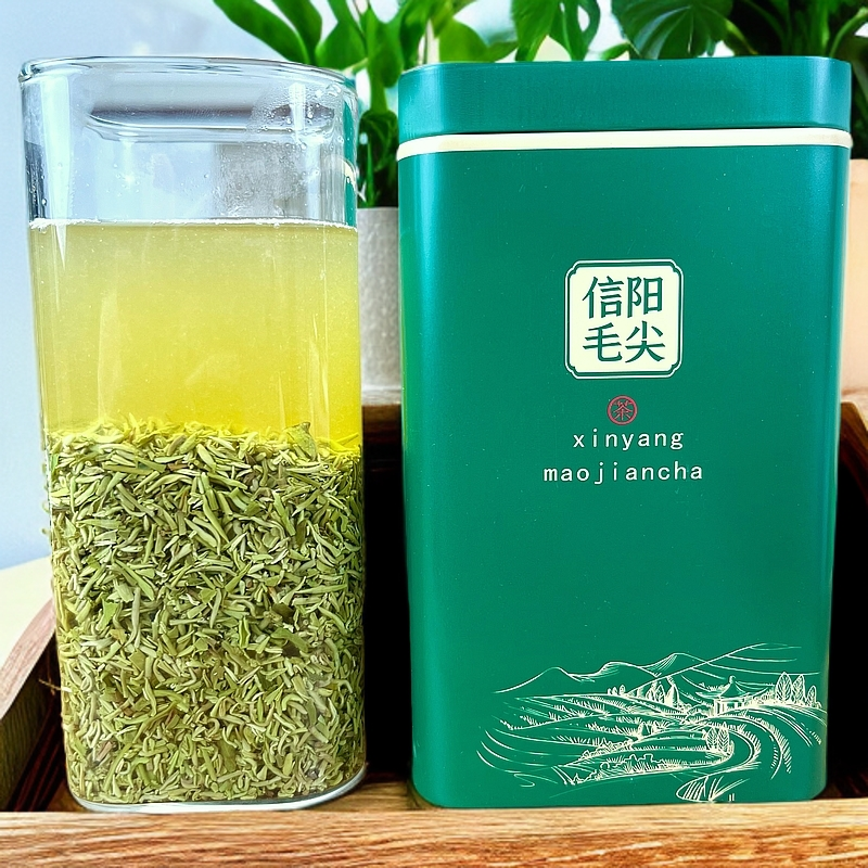 【2025新茶】九妹•浉河港信阳毛尖明前碎芽茶叶浓香型