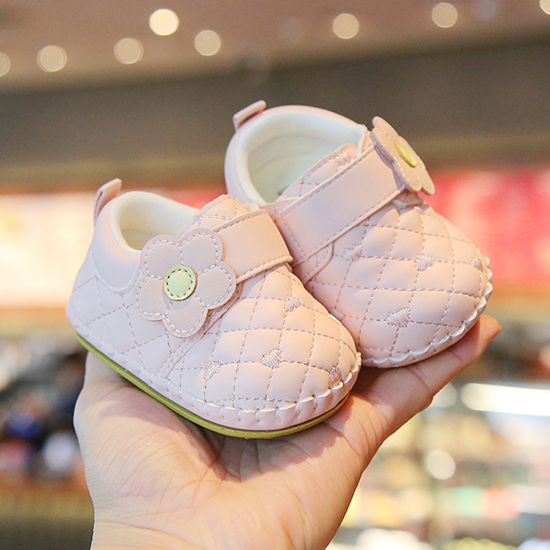 春季新款宝宝0-2岁男女宝宝软底防滑婴幼儿学步单鞋