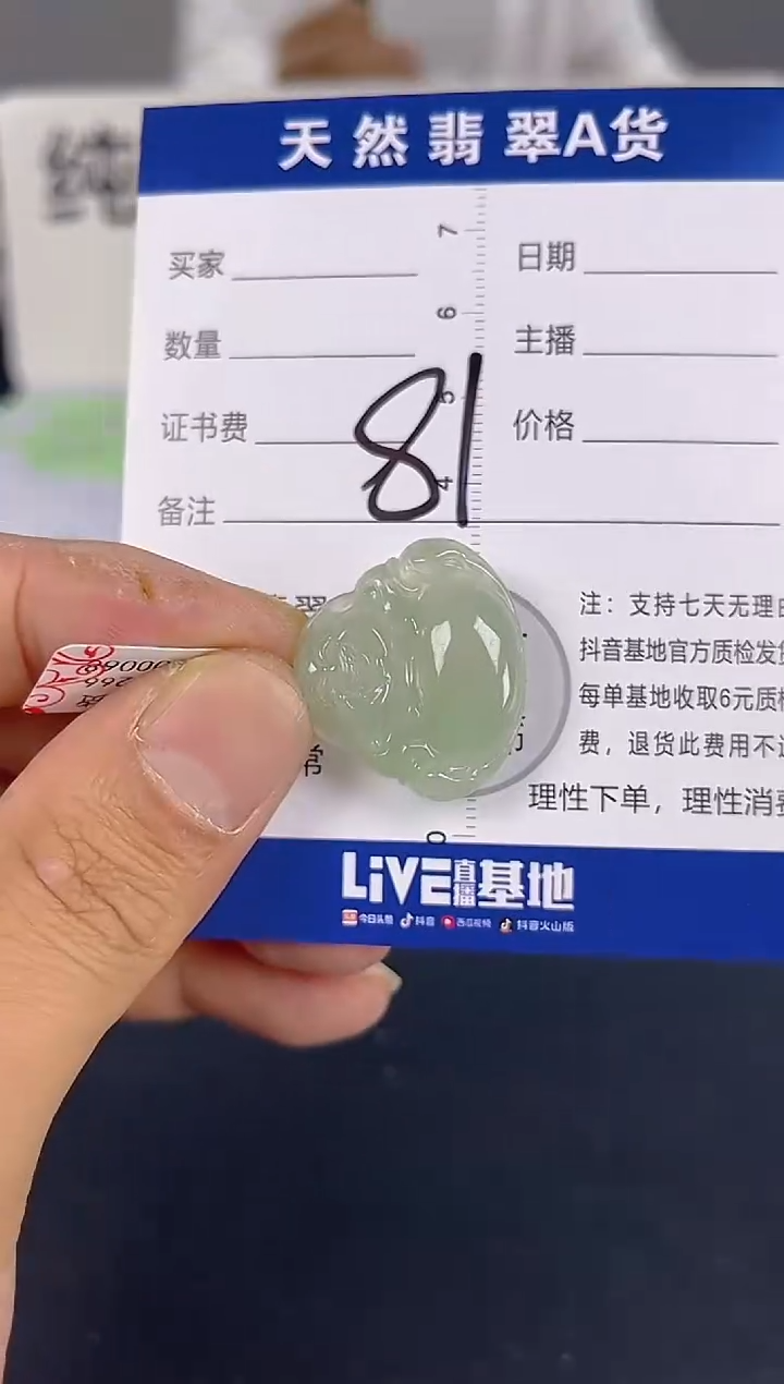 颈饰未镶嵌翡翠纯天然缅甸翡翠A货