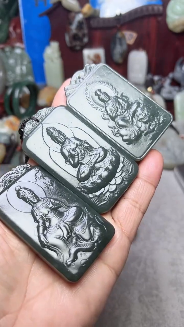 【闪购商品】和田玉挂件未镶嵌3